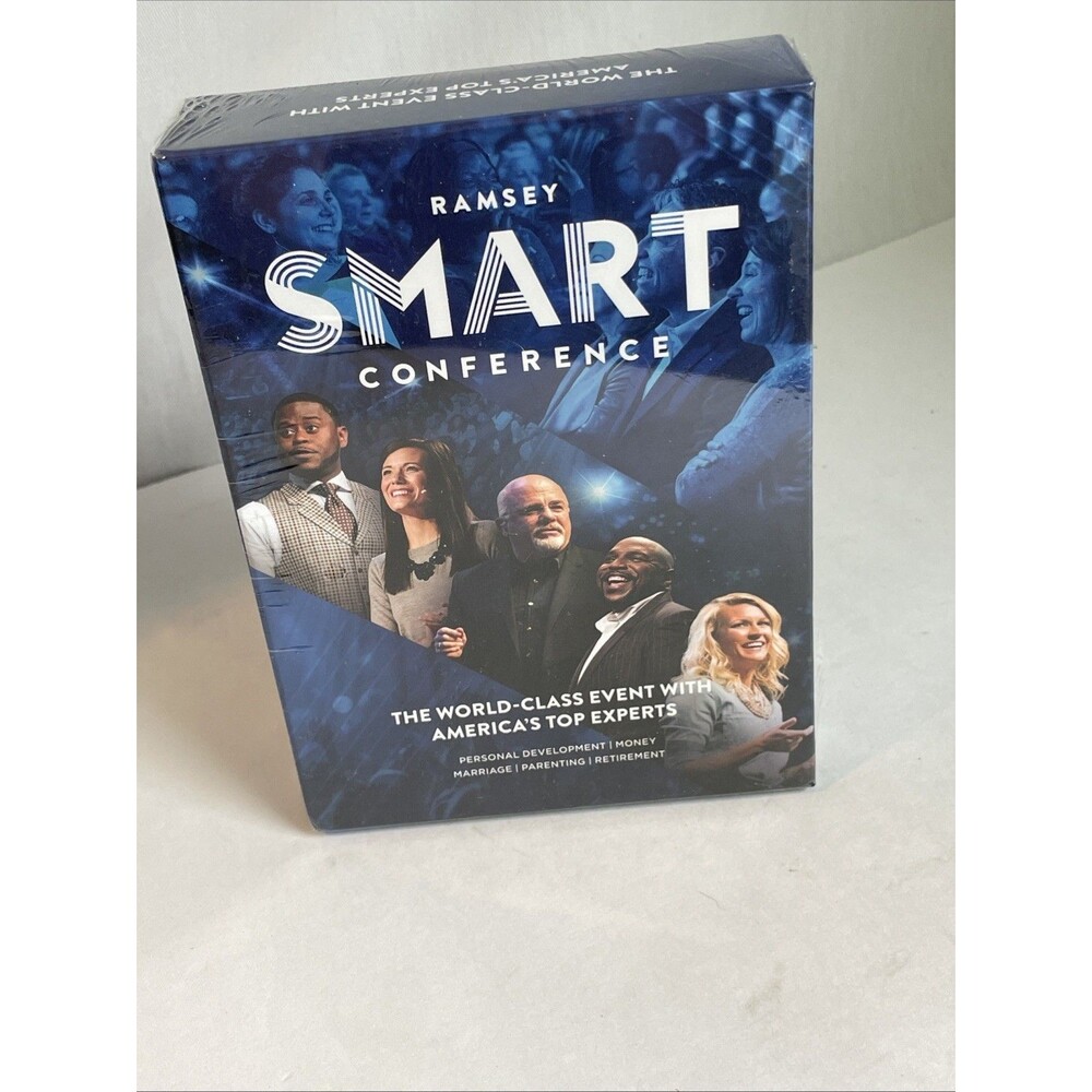Dave Ramsey Smart Conference 3 DVD 1 CD 2 Workbooks Money Personal NEW Sealed